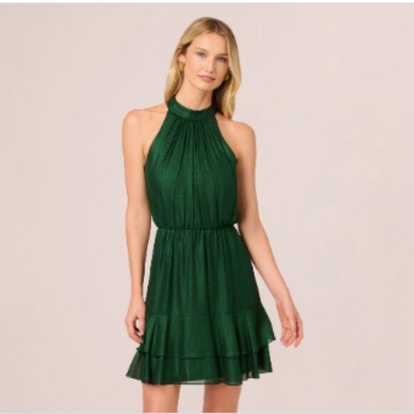 Adrianna Papell Soft Skirt Mini Dress - Picture 1 of 1